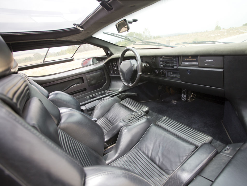 Illustration for article titled Did You Know The Vector W8's Interior Is Delightfully Nuts?